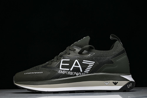 X8X113 XK269-S865 SIMPLE LOW-TOP CASUAL SHOES GREEN/GREEN/GREEN