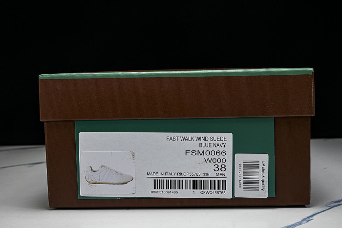LORO PIANA WOMAN LACE UP CASUAL SPORTS SHOES 26 NEW STYLE WHITE/BEIGE