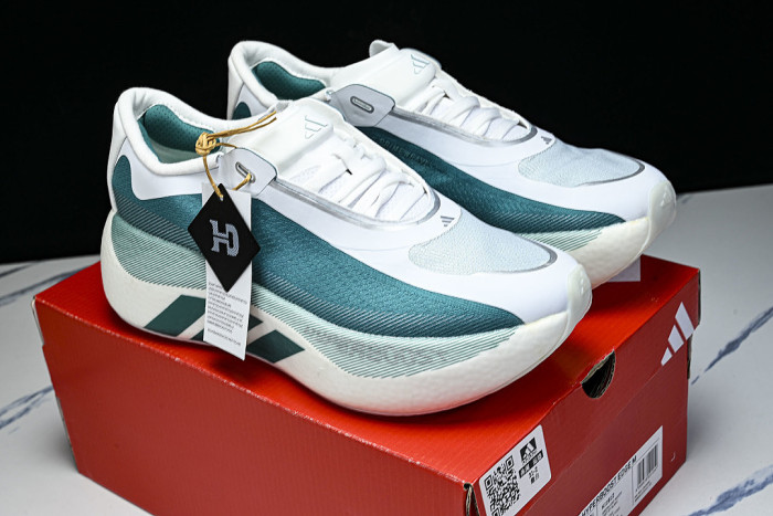 KI1912 HYPER BOOST EDGE CLOUD WHITE/EQT GREEN/ZERO METALLIC