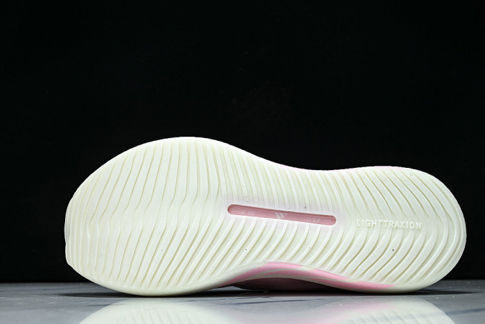 KJ0392 HYPER BOOST EDGE OFF WHITE/CLEAR PINK/CLEAR PINK