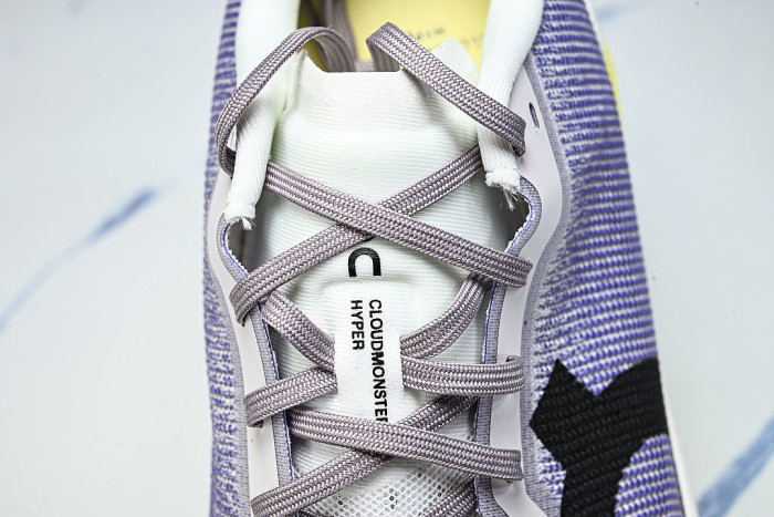 3WG10044906 ON CLOUDMONSTER 3 HYPER PURPLE/BLACK/YELLOW