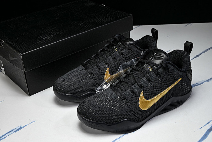 IM4260-001 KOBE 11 ELITE LOW PROTRO BLACK/METALLIC GOLD