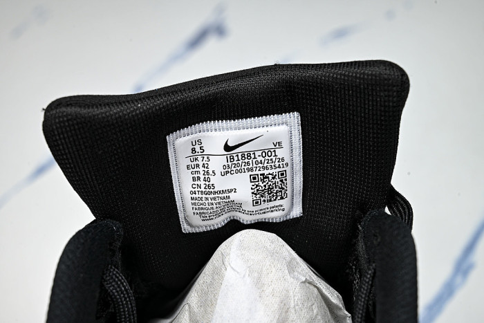 IB1881-001 AIR ZOOM PEGASUS 42 BLACK/WHITE/IRON GREY