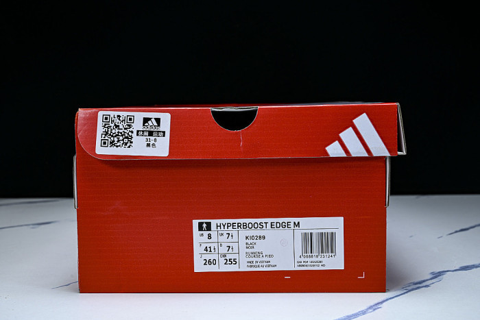 KI0289 HYPER BOOST EDGE BLACK/SILVER/BLACK
