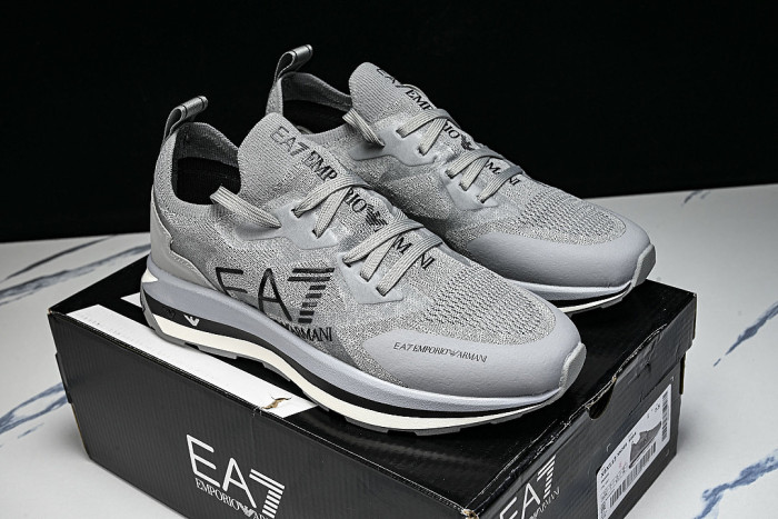 X8X113 XK269-S864 SIMPLE LOW-TOP CASUAL SHOES GREY/GREY/GREY