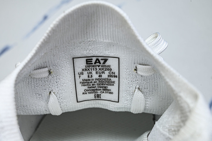 X8X113 XK269-Q708 SIMPLE LOW-TOP CASUAL SHOES WHITE/BLACK