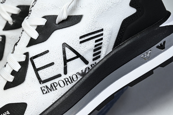 X8X113 XK269-Q708 SIMPLE LOW-TOP CASUAL SHOES WHITE/BLACK