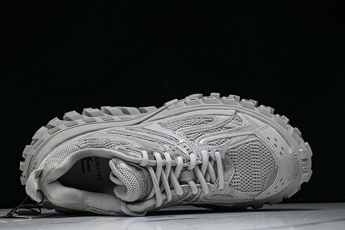 W2RA6-1200 DEFENDER RUBBER PLATFORM SNEAKERS GREY/GREY/GREY