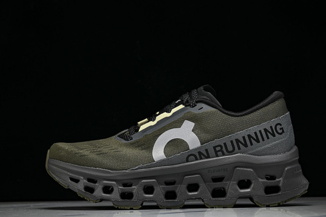 ON RUNNING CLOUDMONSTER 3 GREEN/BLACK