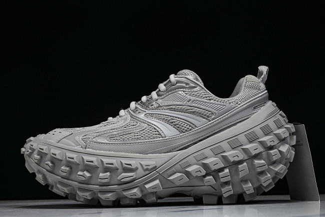 W2RA6-1200 DEFENDER RUBBER PLATFORM SNEAKERS GREY/GREY/GREY