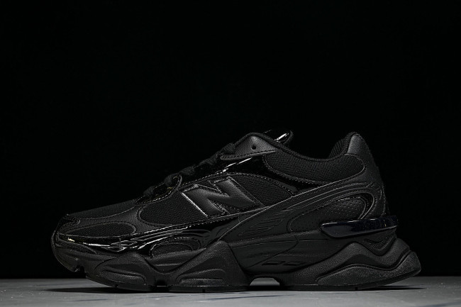 U90603BQ RETRO CASUAL SPORTS RUNNING SHOES BLACK/BLACK/BLACK