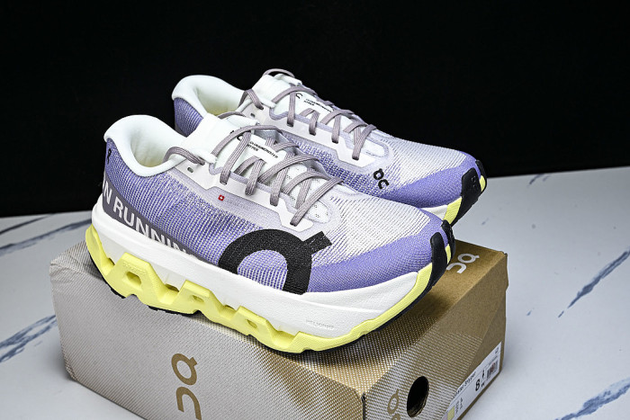 3WG10044906 ON CLOUDMONSTER 3 HYPER PURPLE/BLACK/YELLOW