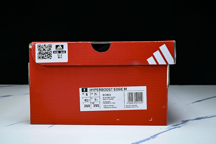 KI1911 HYPER BOOST EDGE CLOUD WHITE/EQT BLUE/ZERO METALLIC