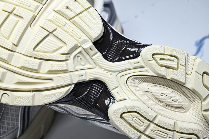 1203A899-101 GEL-1130 RETRO SPORTY CASUAL SHOES CREAM/CARRIER GREY
