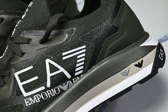 X8X113 XK269-S865 SIMPLE LOW-TOP CASUAL SHOES GREEN/GREEN/GREEN