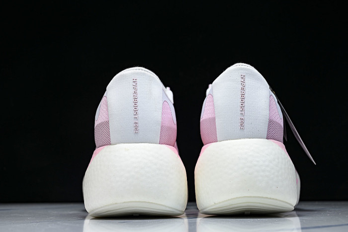KJ0392 HYPER BOOST EDGE OFF WHITE/CLEAR PINK/CLEAR PINK