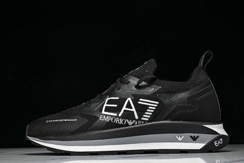 X8X113 XK269-A120 SIMPLE LOW-TOP CASUAL SHOES BLACK/GREY/BLACK