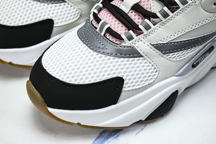 HOMME B22 TRAINER SNEAKER RETRO THICK-SOLED CASUAL SPORTS JOGGING SHOES WHITE/GREY/BLACK/PINK