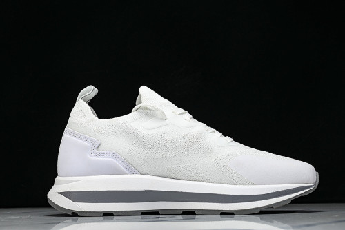 X8X113 XK269-T542 SIMPLE LOW-TOP CASUAL SHOES WHITE/GREY/WHITE