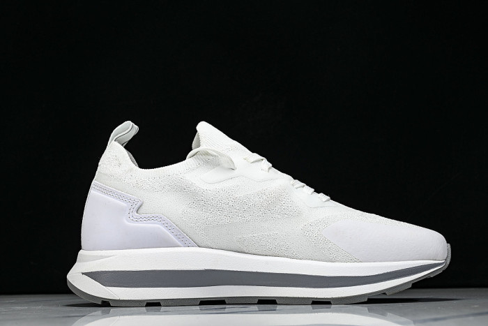 X8X113 XK269-T542 SIMPLE LOW-TOP CASUAL SHOES WHITE/GREY/WHITE