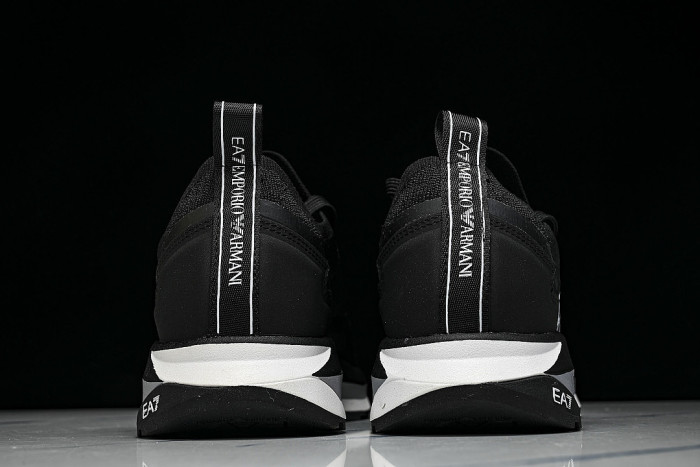 X8X113 XK269-A120 SIMPLE LOW-TOP CASUAL SHOES BLACK/GREY/BLACK