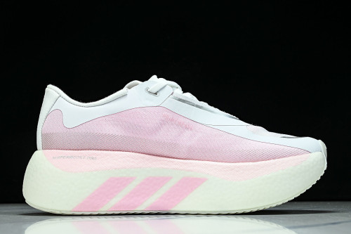 KJ0392 HYPER BOOST EDGE OFF WHITE/CLEAR PINK/CLEAR PINK