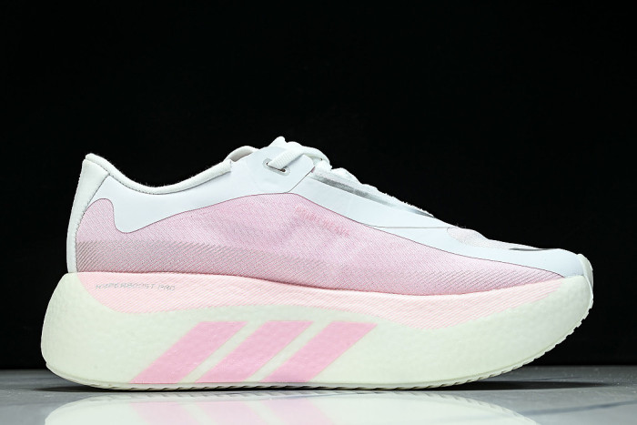 KJ0392 HYPER BOOST EDGE OFF WHITE/CLEAR PINK/CLEAR PINK