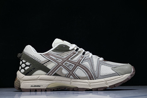 1011B109-029 GEL-KAHANA 8 LOW-TOP RUNNING SHOES WHITE/GREY/BROWN