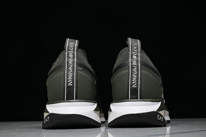 X8X113 XK269-S865 SIMPLE LOW-TOP CASUAL SHOES GREEN/GREEN/GREEN