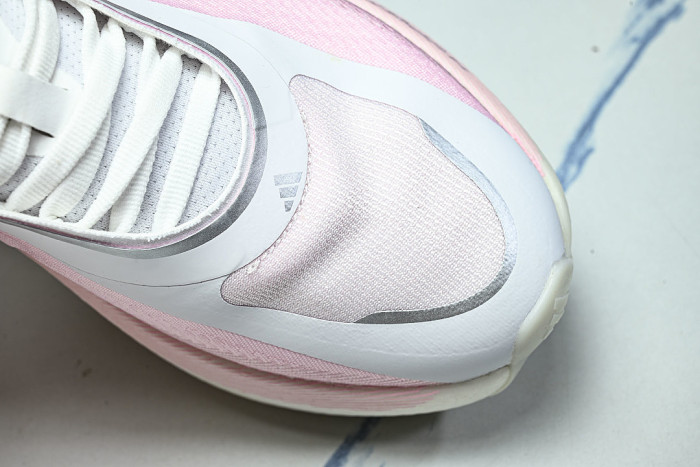 KJ0392 HYPER BOOST EDGE OFF WHITE/CLEAR PINK/CLEAR PINK