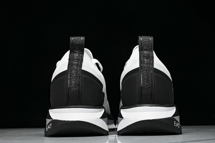 X8X113 XK269-Q708 SIMPLE LOW-TOP CASUAL SHOES WHITE/BLACK