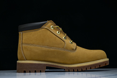 MID-CALF THICK-SOLED CASUAL SHOES BROWN/BLACK/BROWN