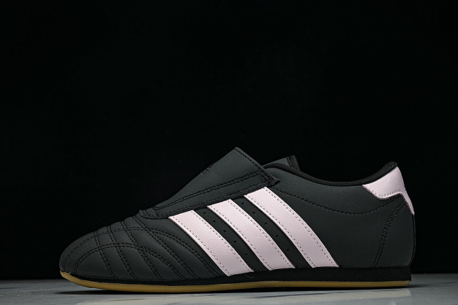 JR4960 TAEKWONDO LOW-TOP TRAINING SHOES BLACK/PINK/BLACK