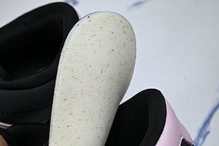 JR4960 TAEKWONDO LOW-TOP TRAINING SHOES BLACK/PINK/BLACK