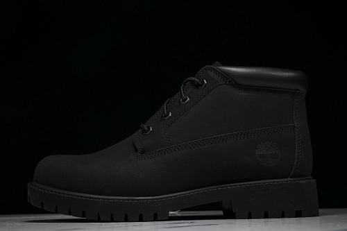 MID-CALF THICK-SOLED CASUAL SHOES BLACK/BLACK/BLACK