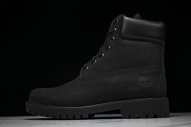 HIGH-TOP THICK-SOLED CASUAL SHOES BLACK/BLACK/BLACK