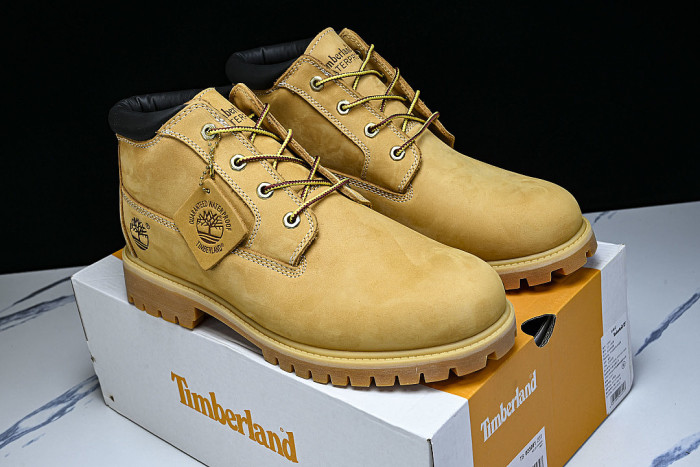 MID-CALF WATERPROOF BOOTS BROWN/BLACK/BROWN