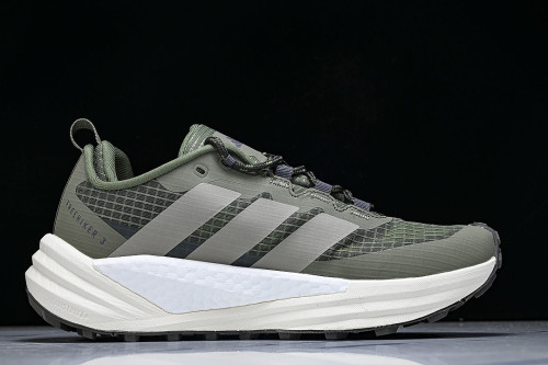 KI8276 FREEHIKER 3 LOW GTX LOW-TOP RUNNING SHOES GREEN/GREEN/GREEN