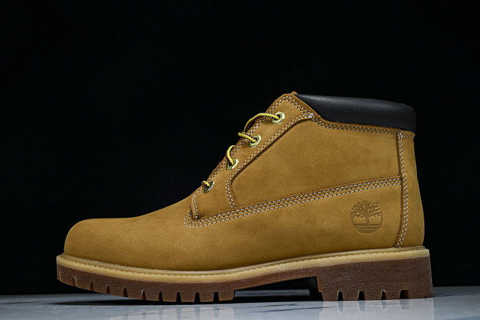 MID-CALF THICK-SOLED CASUAL SHOES BROWN/BLACK/BROWN