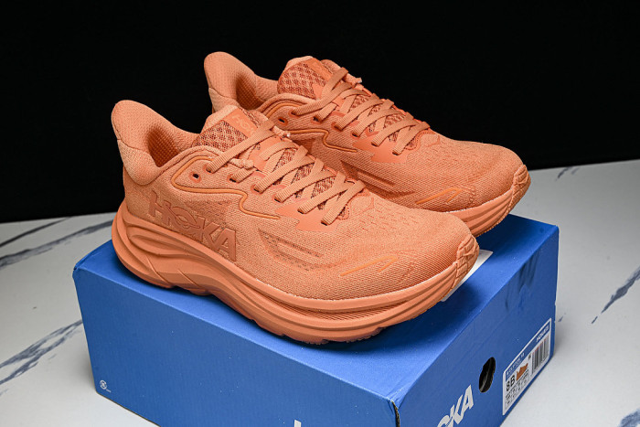 1162031-PRSM ONE ONE M CLIFTON 10 LOW LEISURE SPORTS JOGGING SHOES ORANGE/ORANGE/ORANGE