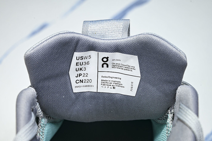 3MG10366031 THE ROGER PRO 3 LOW-TOP TENNIS SHOES GREY/BLUE