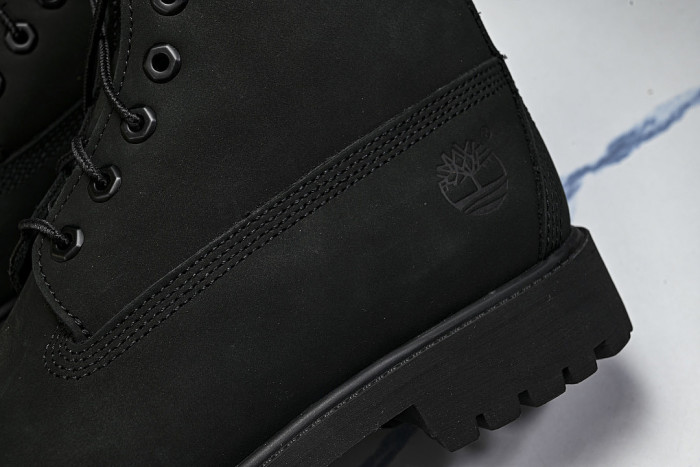 HIGH-TOP THICK-SOLED CASUAL SHOES BLACK/BLACK/BLACK