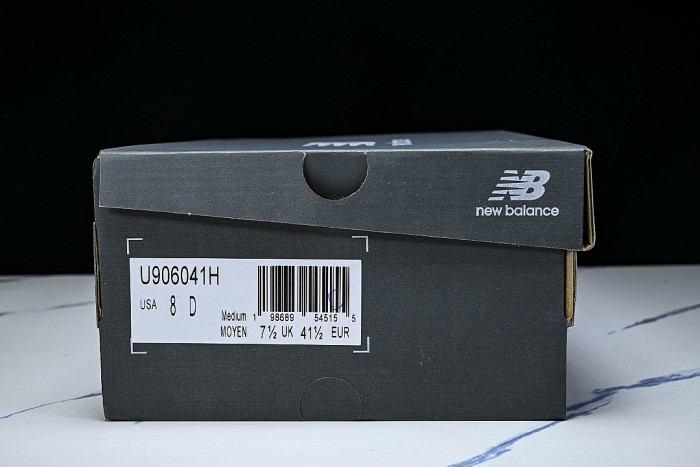 U906041H NEW BALANCE 9060 RETRO CASUAL SPORTS RUNNING SHOES BLACK/GREY/GREEN