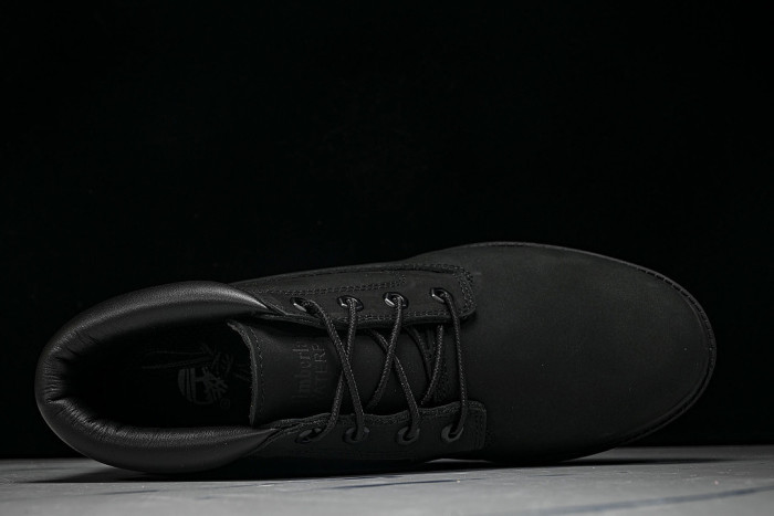 MID-CALF THICK-SOLED CASUAL SHOES BLACK/BLACK/BLACK