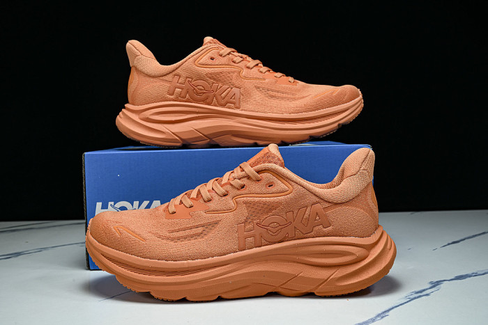 1162031-PRSM ONE ONE M CLIFTON 10 LOW LEISURE SPORTS JOGGING SHOES ORANGE/ORANGE/ORANGE