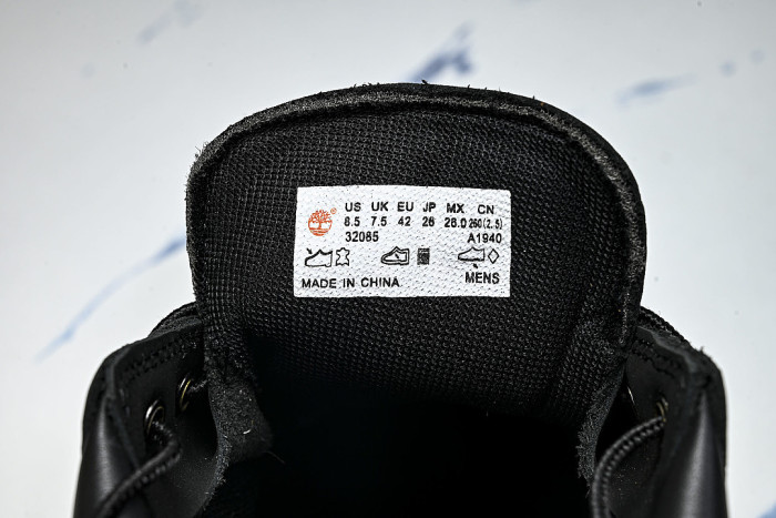 MID-CALF THICK-SOLED CASUAL SHOES BLACK/BLACK/BLACK