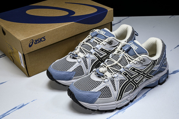 1203B031-028 GEL-KAHANA 8 LOW-TOP RUNNING SHOES GREY/BLUE/BLACK