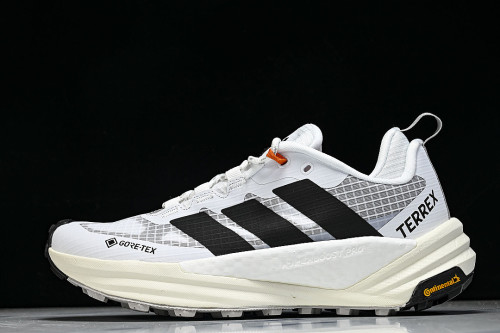 KI8279 FREEHIKER 3 LOW GTX LOW-TOP RUNNING SHOES WHITE/BLACK/GREY