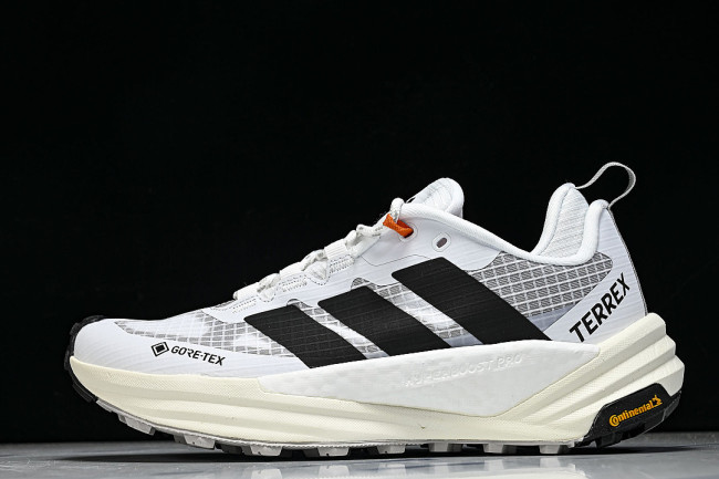 KI8279 FREEHIKER 3 LOW GTX LOW-TOP RUNNING SHOES WHITE/BLACK/GREY