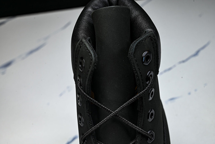 HIGH-TOP THICK-SOLED CASUAL SHOES BLACK/BLACK/BLACK